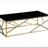 Стол журнальный Signal ESCADA A II (эффект черного мрамора/золотой) заказать по цене 41 751 руб. в Саратове