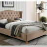Кровать Signal ASPEN VELVET BLUVEL 28 (бежевый/дуб) 160/200 заказать по цене 62 781 руб. в Саратове