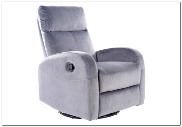 Кресло OLIMP VELVET BLUVEL 14 раскладное  Signal (серый) заказать по цене 50 349 руб. в Саратове
