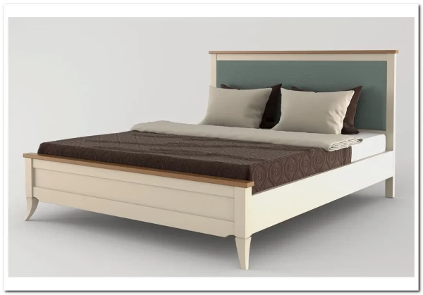 Кровать двуспальная Римини с мягким изголовьем заказать по цене 57 394 руб. в Саратове