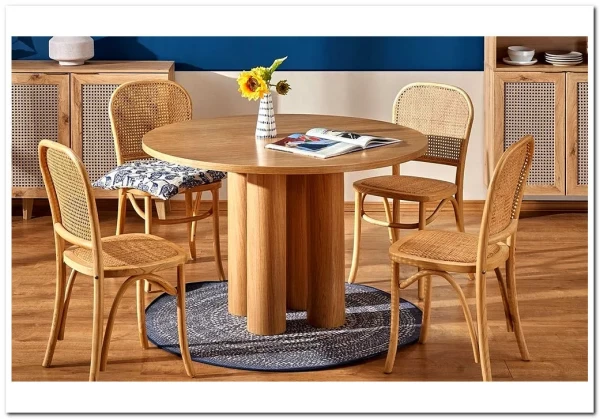 Стол обеденный Halmar ELEFANTE OKRAGLY (дуб натуральный) заказать по цене 91 748 руб. в Саратове