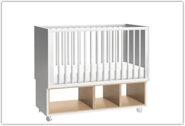 Купить Детская кроватка 60X120 4You by VOX BV белый/дуб с доставкой по России по цене производителя можно в магазине Другая Мебель в Саратове