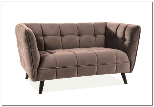 Диван Signal CASTELLO 2 Velvet Bluvel 28 (бежевый) заказать по цене 84 495 руб. в Саратове