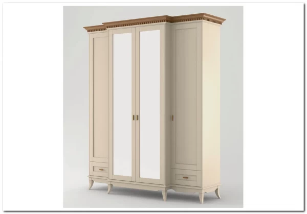 Шкаф четырехдверный Римини заказать по цене 183 969 руб. в Саратове