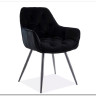 Стул кухонный Signal CHERRY Velvet Bluvel 19 (черный/черный мат) заказать по цене 14 573 руб. в Саратове