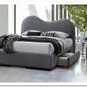 Кровать Halmar AMBER (серый) 160/200 заказать по цене 68 988 руб. в Саратове