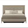 Кровать с мягким элементом Classic LOZ160x200 глиняный серый BRW заказать по цене 43 300 руб. в Саратове