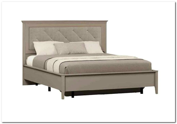 Кровать с мягким элементом Classic LOZ180x200 глиняный серый BRW заказать по цене 46 300 руб. в Саратове