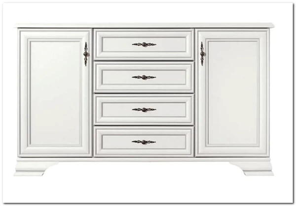 Тумба Кентаки KOM2D4S белый БРВ заказать по цене 31 120 руб. в Саратове