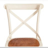 Стул CROSS (mod.CB2001) Белый (butter white) заказать по цене 12 500 руб. в Саратове