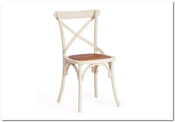 Стул CROSS (mod.CB2001) Белый (butter white) заказать по цене 12 500 руб. в Саратове
