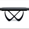 Стол обеденный Signal INFINITY Ceramic 160 раскладной (черный Azario black/черный мат) заказать по цене 209 327 руб. в Саратове
