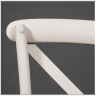 Стул с подлокотниками CROSS (mod.CB2008) Белый (butter white) заказать по цене 15 300 руб. в Саратове