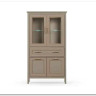 Шкаф-витрина Classic глиняный серый REG2W2D1S/170 BRW заказать по цене 38 730 руб. в Саратове