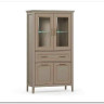 Шкаф-витрина Classic глиняный серый REG2W2D1S/170 BRW заказать по цене 38 730 руб. в Саратове