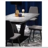 Стол обеденный Halmar VINSTON раскладной темно-серый/черный заказать по цене 108 669 руб. в Саратове