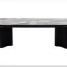 Стол АДАЖИО 240 (320) см MINERAL STONE NATURAL, керамика / Черный каркас заказать по цене 123 150 руб. в Саратове