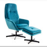 Комплект Signal FORD VELVET BLUVEL 85 кресло+подставка для ног (бирюзовый) заказать по цене 48 686 руб. в Саратове