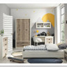 Витрина Koen REG1W2S ясень снежный BRW заказать по цене 15 930 руб. в Саратове