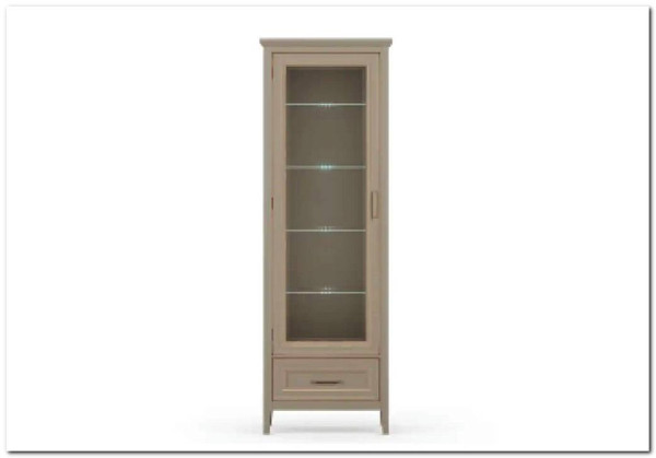 Витрина Classic глиняный серый REG1W1SZK BRW заказать по цене 40 720 руб. в Саратове