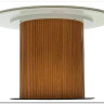 Стол MESA D120 цвет БЕЛЫЙ МРАМОР M326 / Каркас OAK, DISAUR заказать по цене 68 300 руб. в Саратове