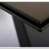 Стол обеденный Signal DIUNA Ceramic 160 раскланой (Ossido Bruno коричневый/черный мат) заказать по цене 156 634 руб. в Саратове
